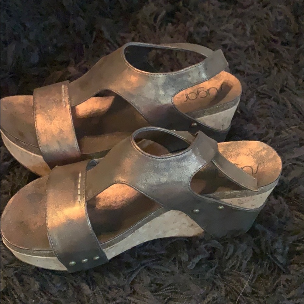Cute wedge heels